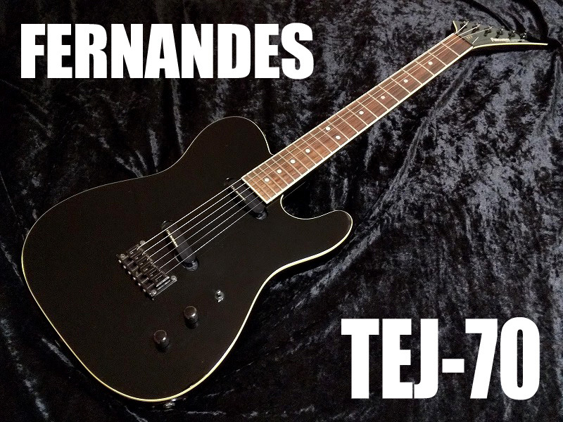 貴重 FERNANDES TEJ-70 F.G.I アクティブ エレキギター FERNANDES TEJ