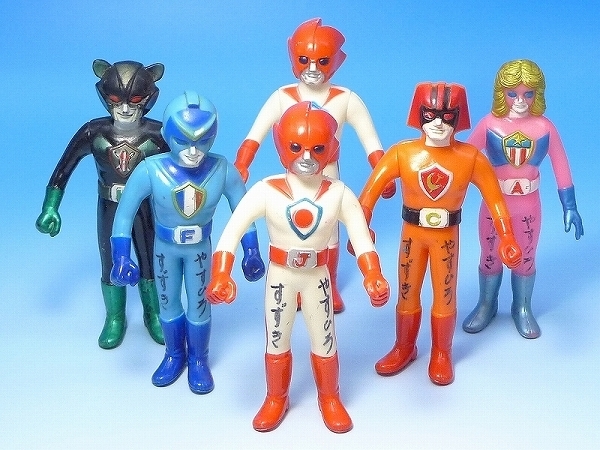 バトルフィーバーJ バトルジャパン ソフビ フィギュア