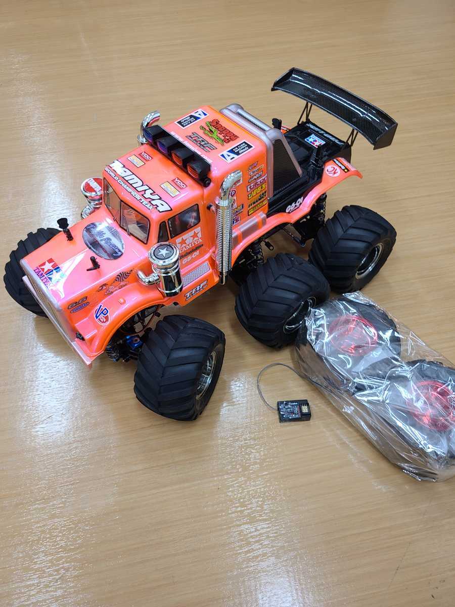 タミヤ ラジコン コングヘッド 6✕6 新品未組立 塗料付き 1/18RC