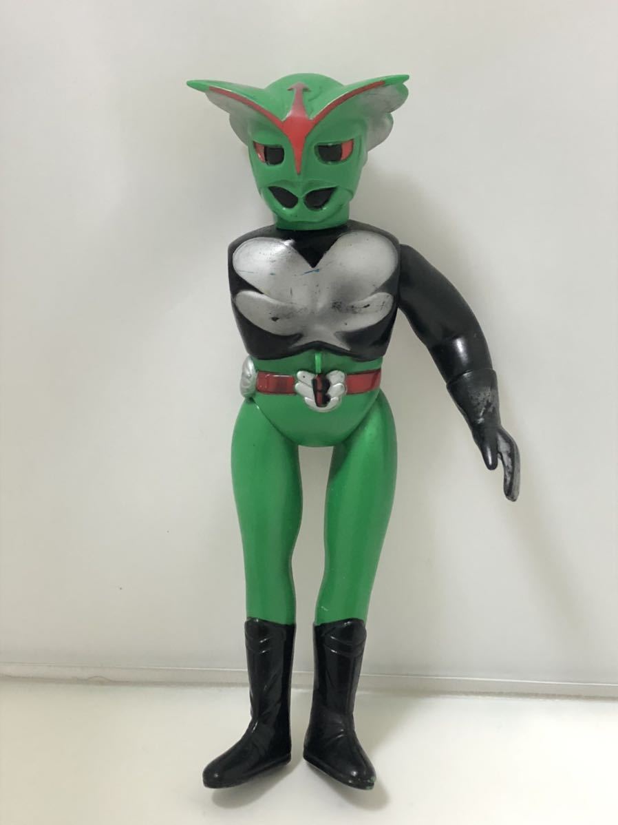 ⚠️当時物・レア超人バロムワンさいとうたかおミドルソフビ昭和レトロ