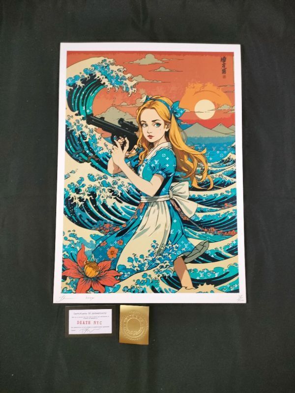 death nyc 世界限定100枚 不思議の国のアリス ディズマランド 【公式通販】