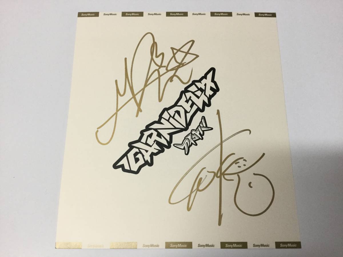 GARNiDELiA サイン 色紙 直筆 【公式通販】