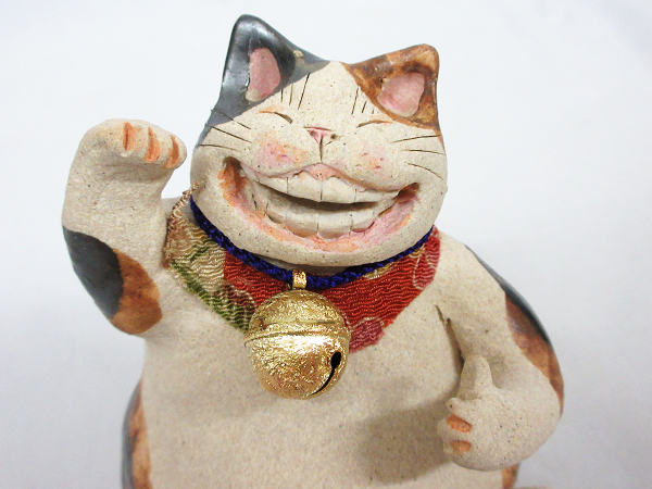 作家水谷満招き猫