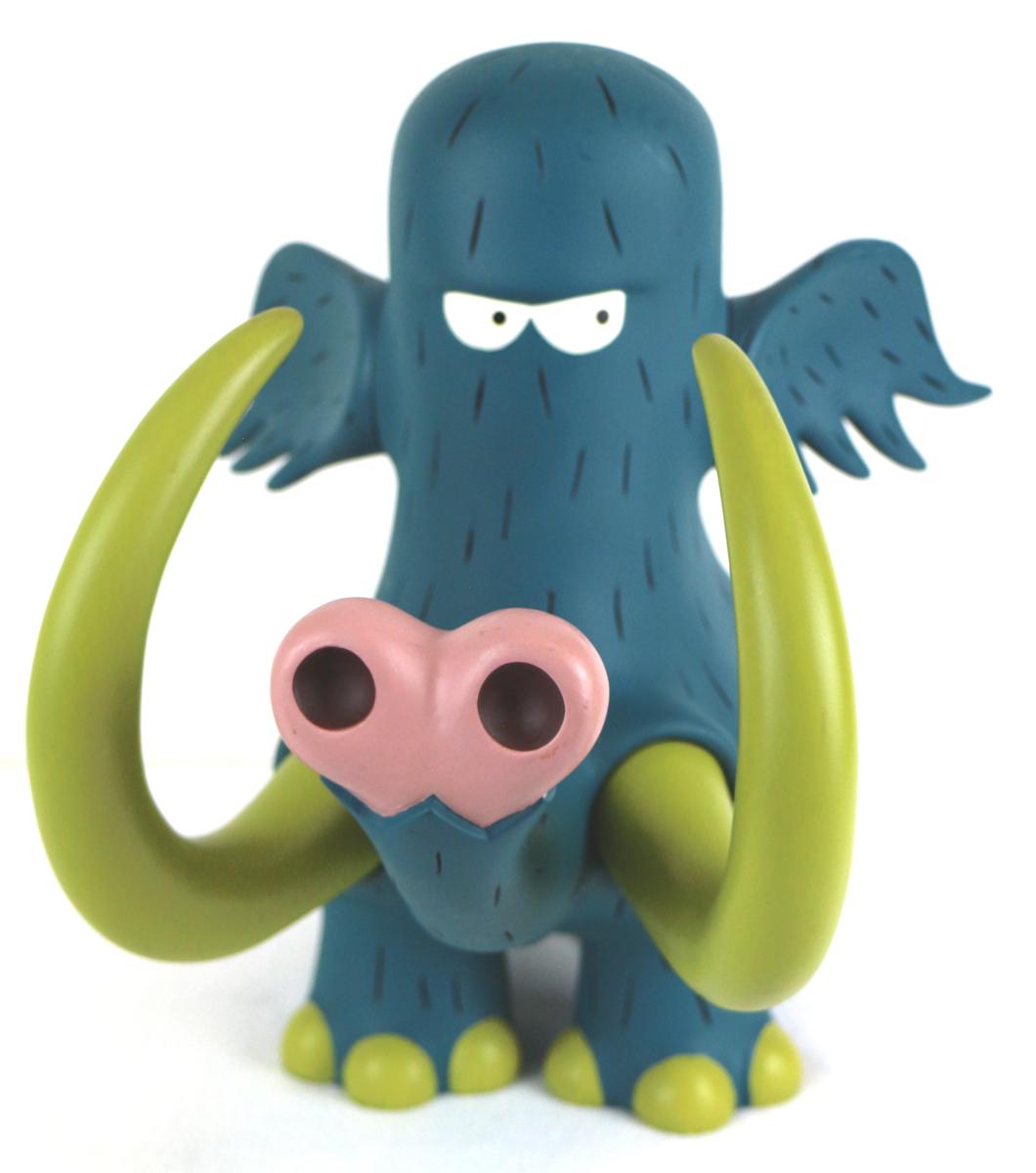 はじめ人間ギャートルズ マンモー＆マンモーの肉 ソフビフィギュア