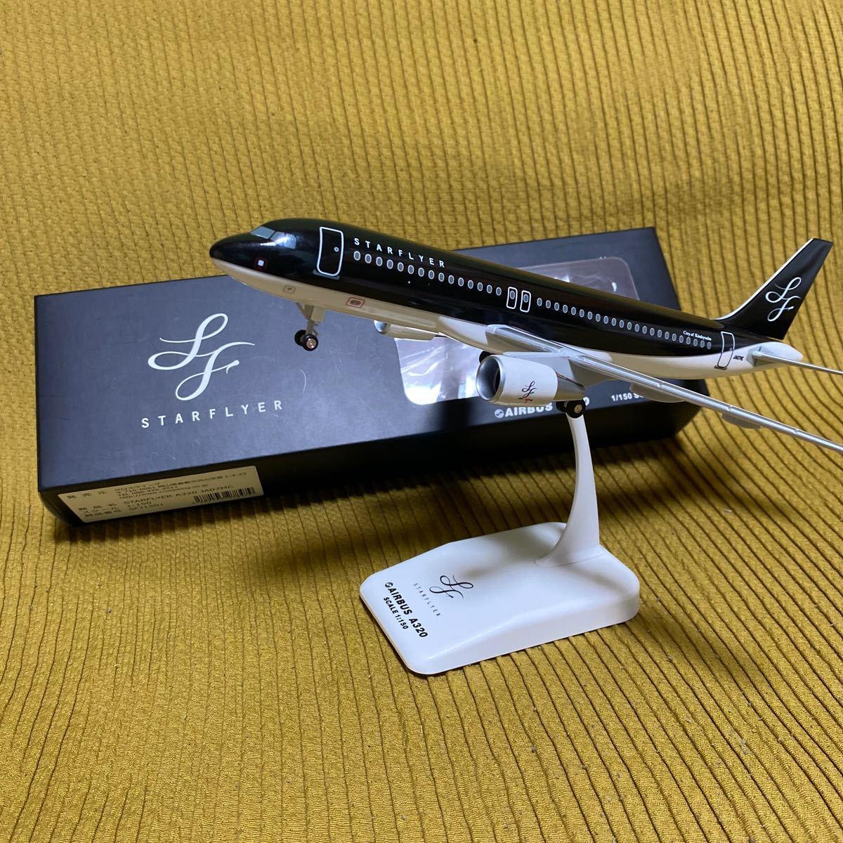 スターフライヤー エアバス A320 neo 組立品 モデルプレーン 1/150