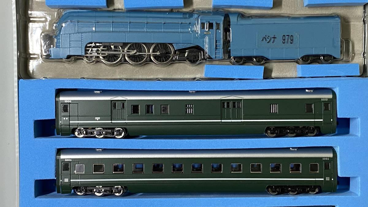 希少 マイクロエース A8401 満鉄・パシナ・979「あじあ号」7両セット 満鉄