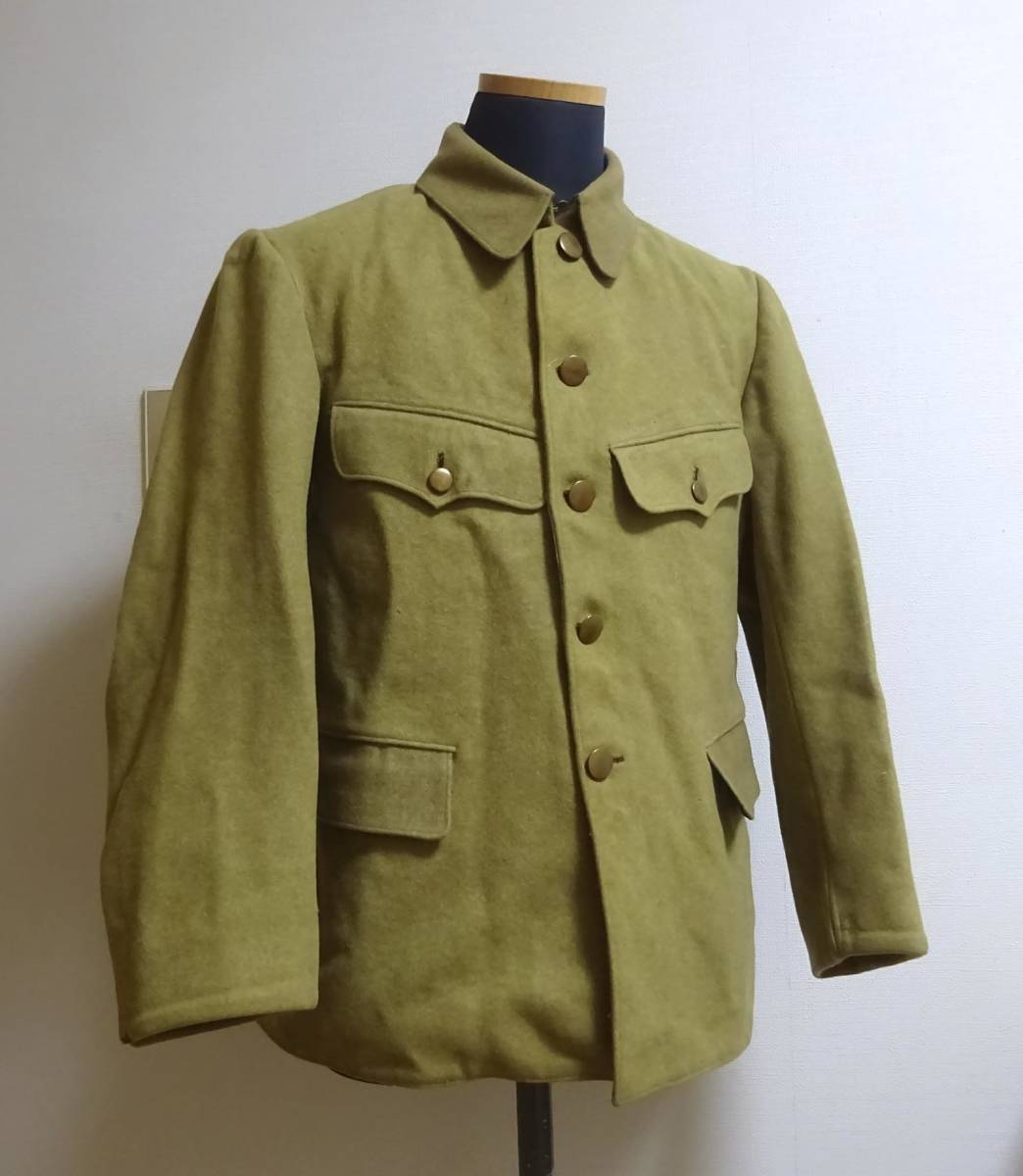 旧日本陸軍 下士官兵用(衛生兵伍長 )改四五式 軍衣 軍服