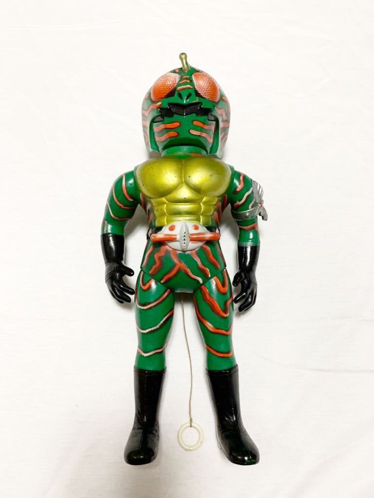 当時物 増田屋 マスダヤ 仮面ライダー V3 トーキング ソフビ 人形