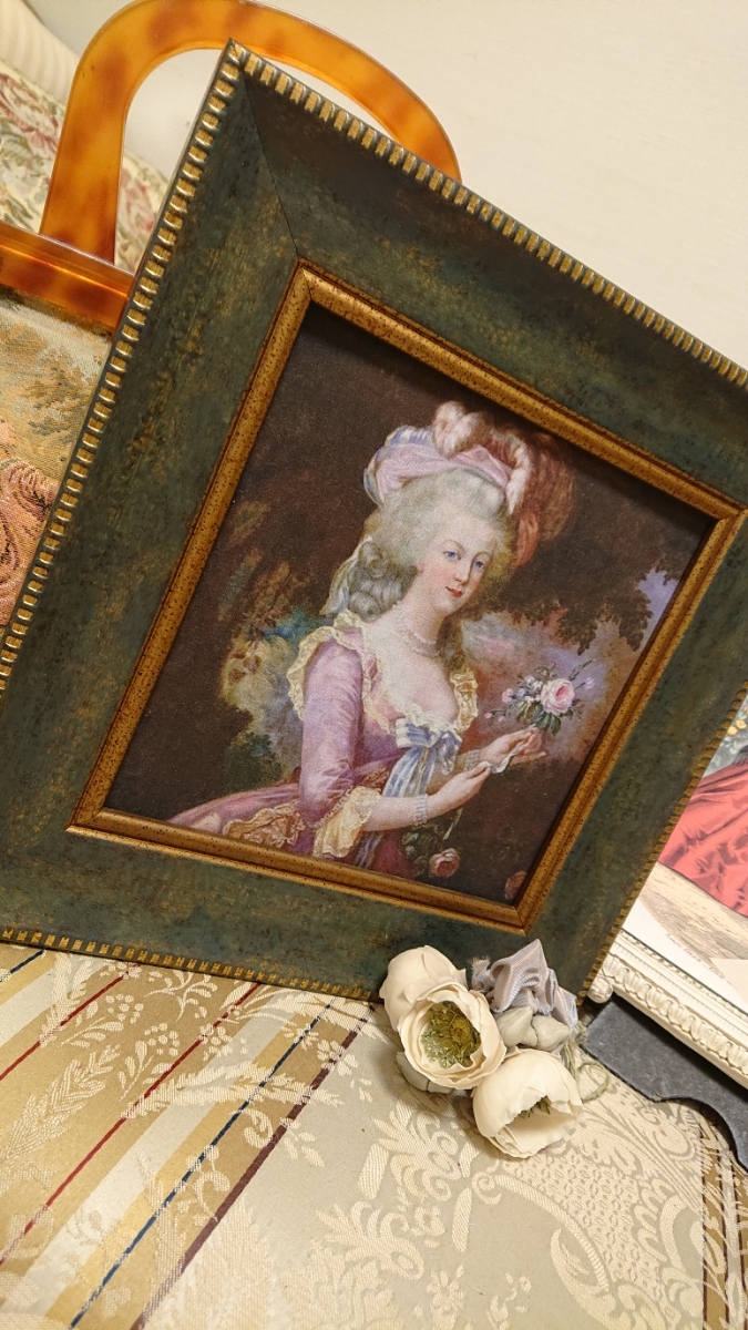 油彩画家 ウィルム ヘンラート イタリア製 絵画 額縁 輸入雑貨 複製画