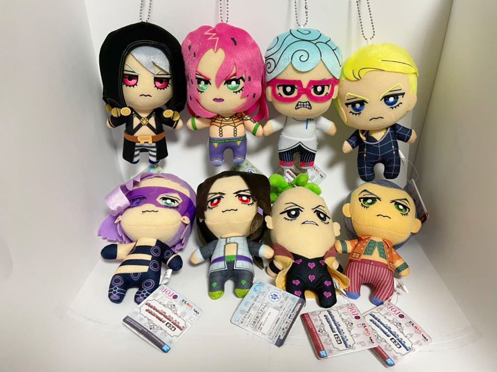 ジョジョ 暗殺チーム ぬいぐるみ 7体セット ジョジョ 暗殺チーム