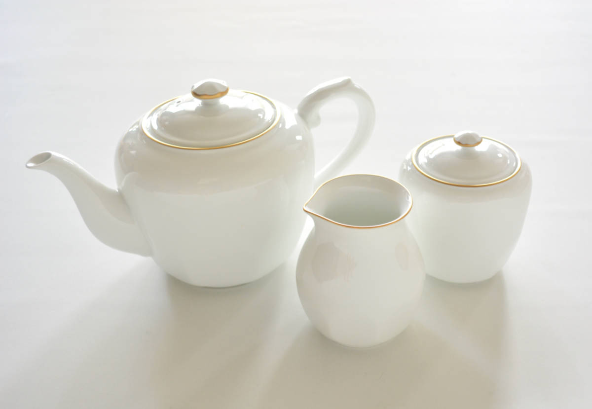 大倉陶園 大倉陶園 ティーポット&シュガーポット&クリーマー 3点セット