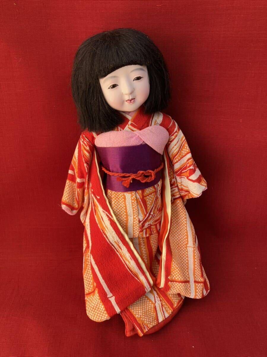 市松人形(立)ペア 中武久さん作のNaka Doll/中ドール ビンテージ