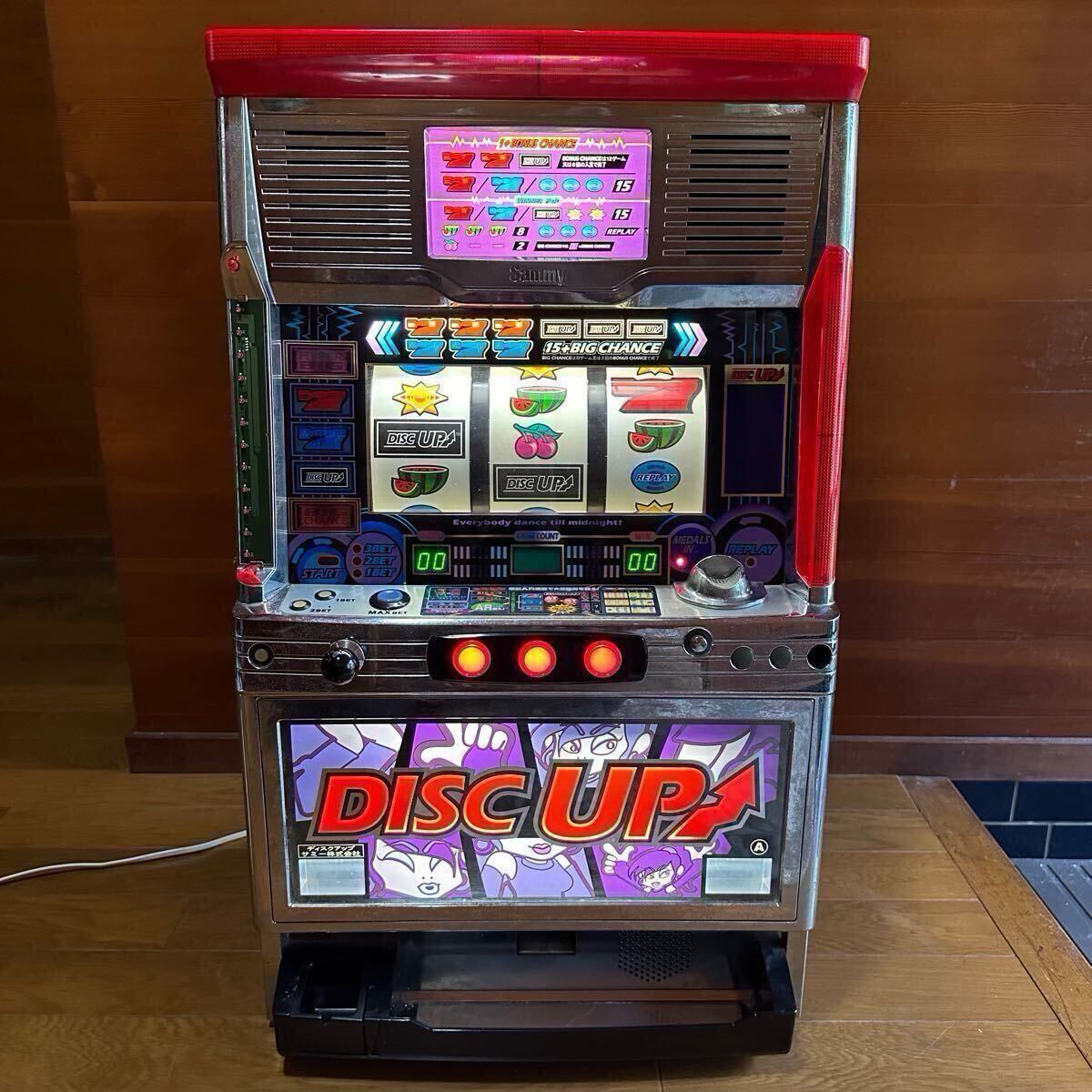 パチスロ ディスクアップ2 （データカウンター付属＆不要機付）☆送料