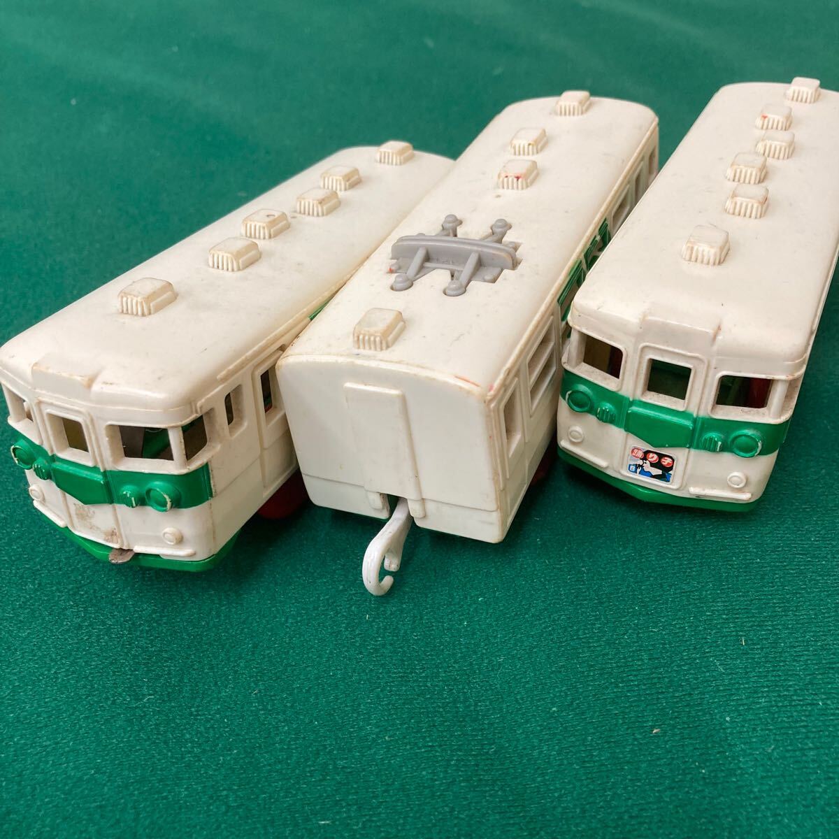 希少◇プラレール EC20 通勤特急 (阪急6300系) 4両編成☆昭和/レトロ