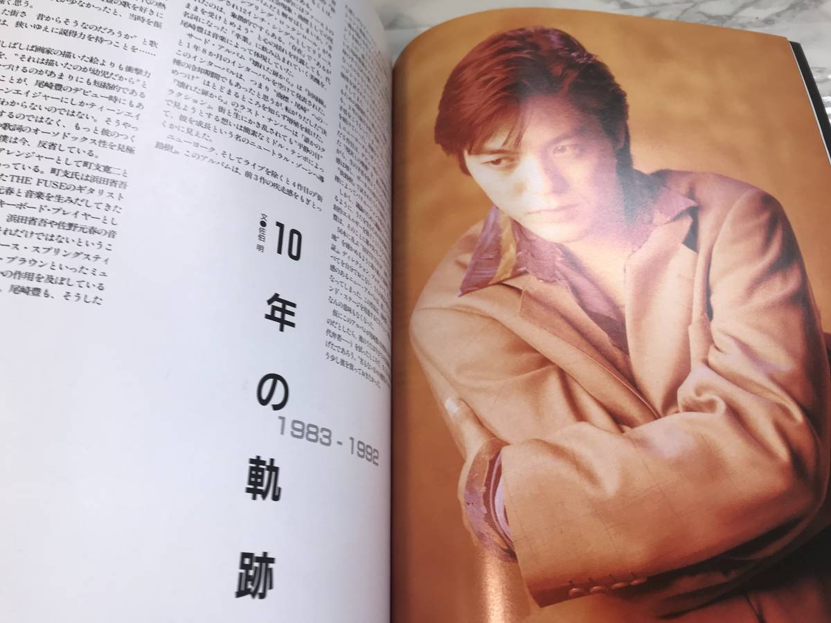 尾崎豊 卓上カレンダーカード 1992年4月 尾崎豊 卓上カレンダーカード