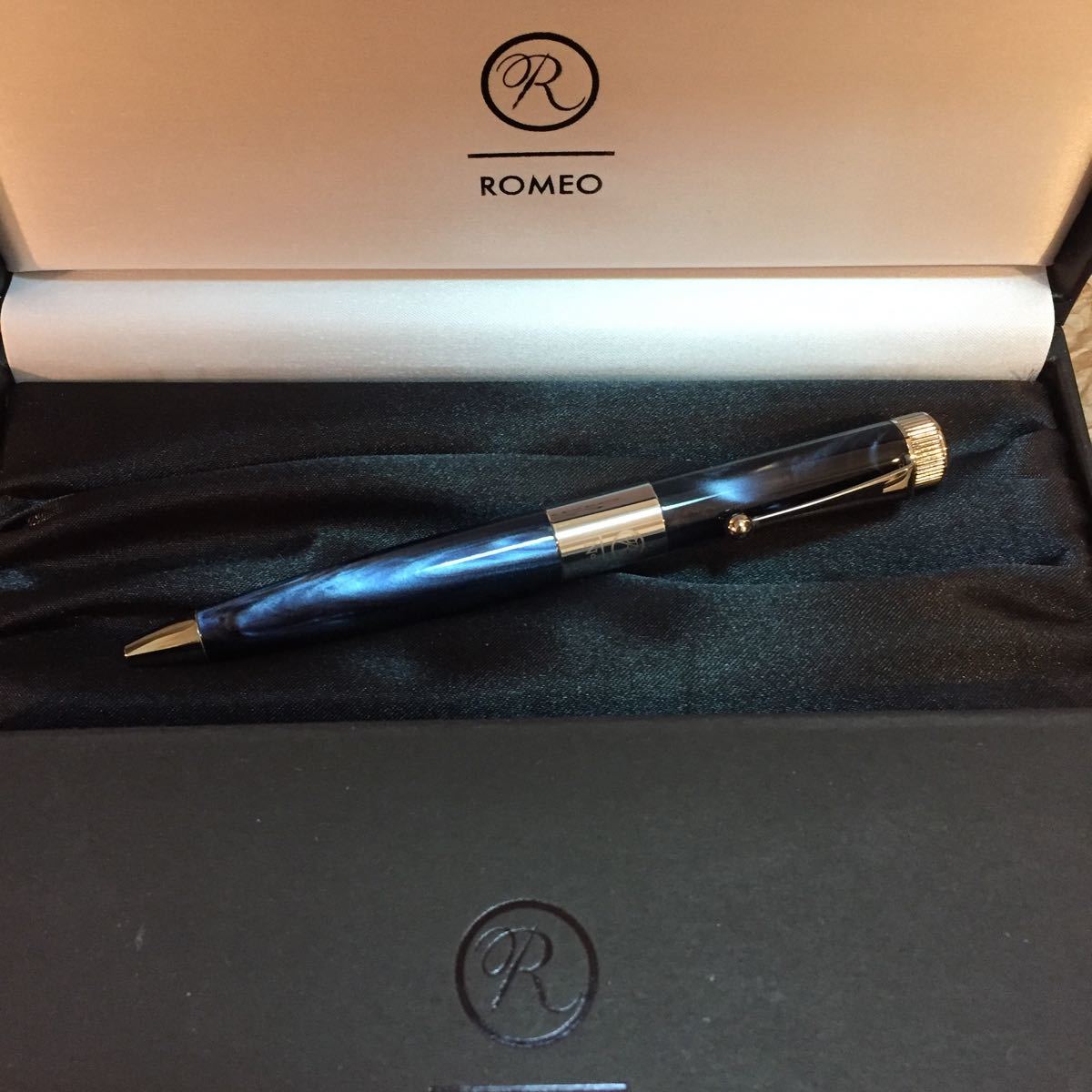 ロメオNo．3 イタリアンブルー ROMEO No．3ボールペン 細軸