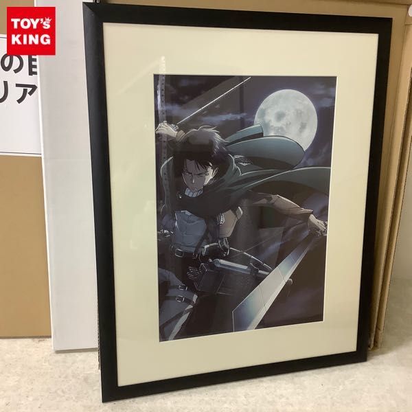 同梱不可 □ セガ セブンイレブン限定 額入りアート 進撃の巨人 額入り