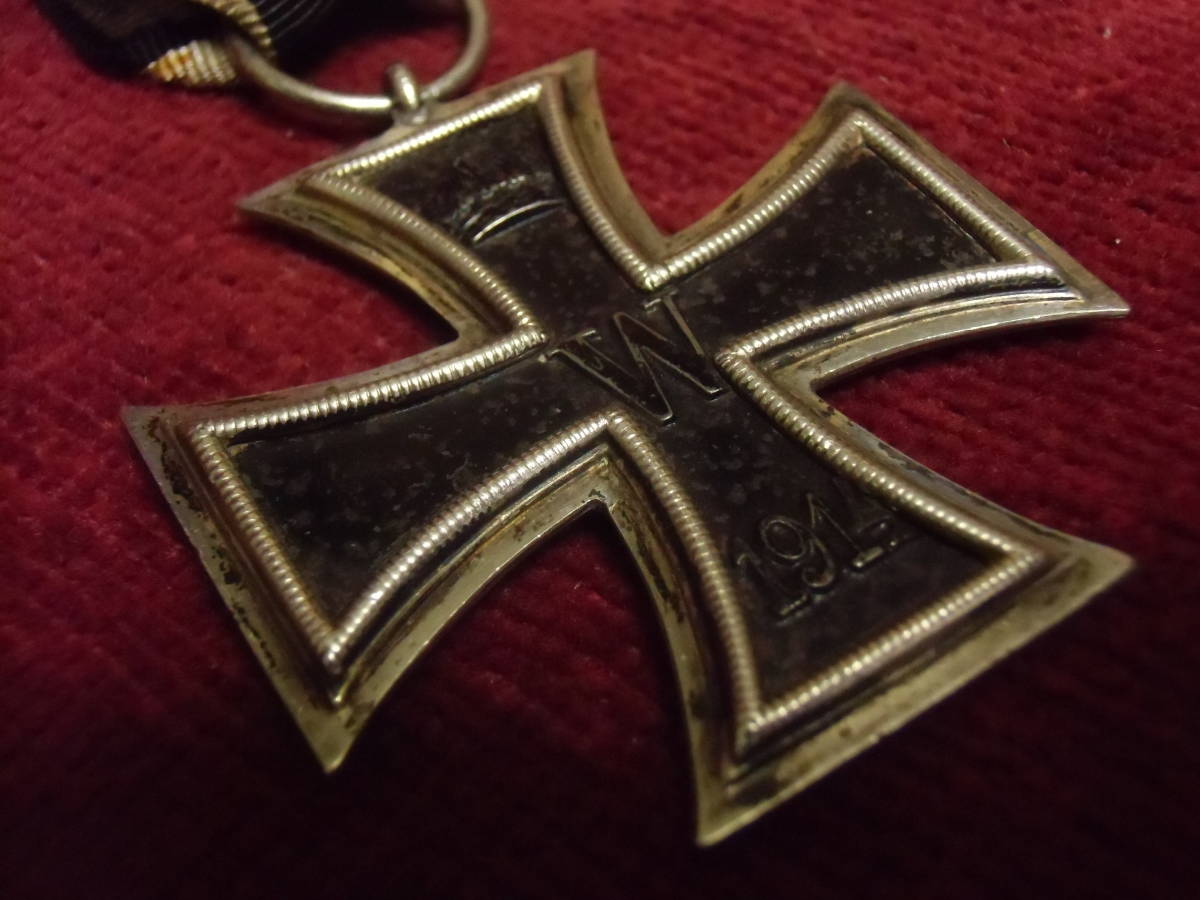 W帝政ドイツ軍/プロイセン王国＊1813鉄十字勲章2級襟用略章