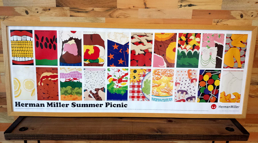 ハーマンミラー summer picnic サマーピクニックポスター herman