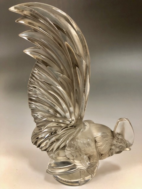 ルネ・ラリックカーマスコットCoq nain