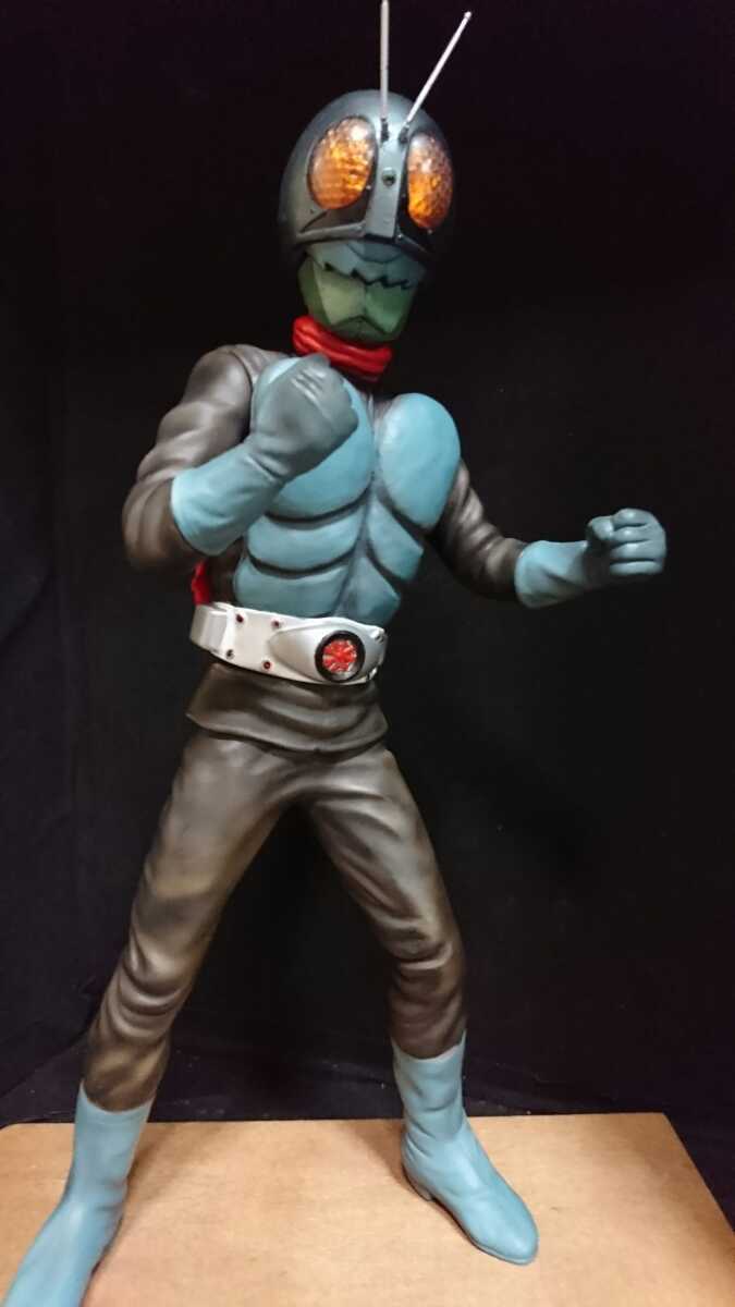 ボークス仮面ライダー ガレージキット完成品 仮面ライダー旧1号 桜島