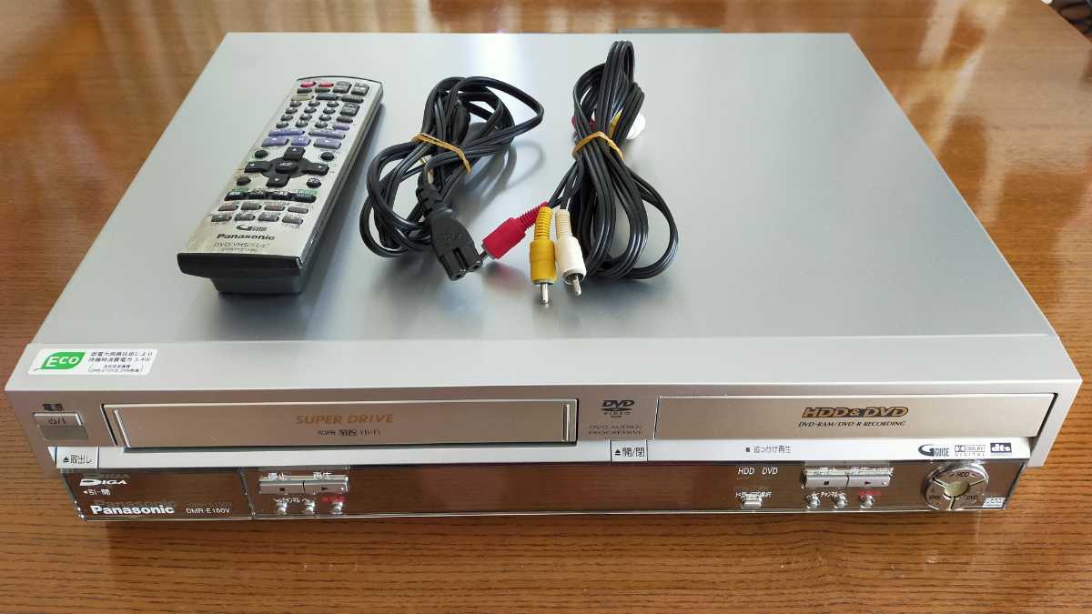 パナソニック VHSビデオ一体型DVDレコーダーDMR-E150V 傷や汚れあり