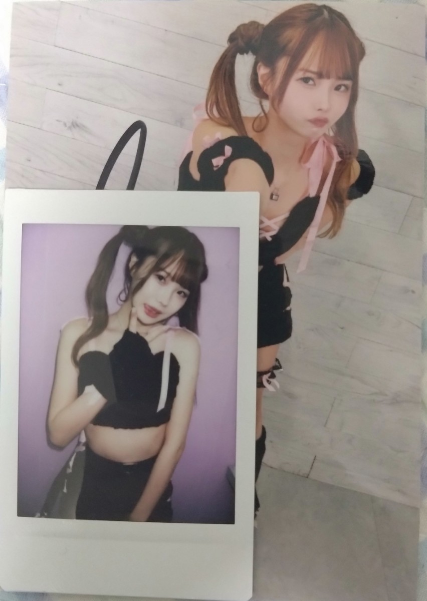 松本いちか サイン入り生写真+チェキセット イベント特典② 直筆サイン入り