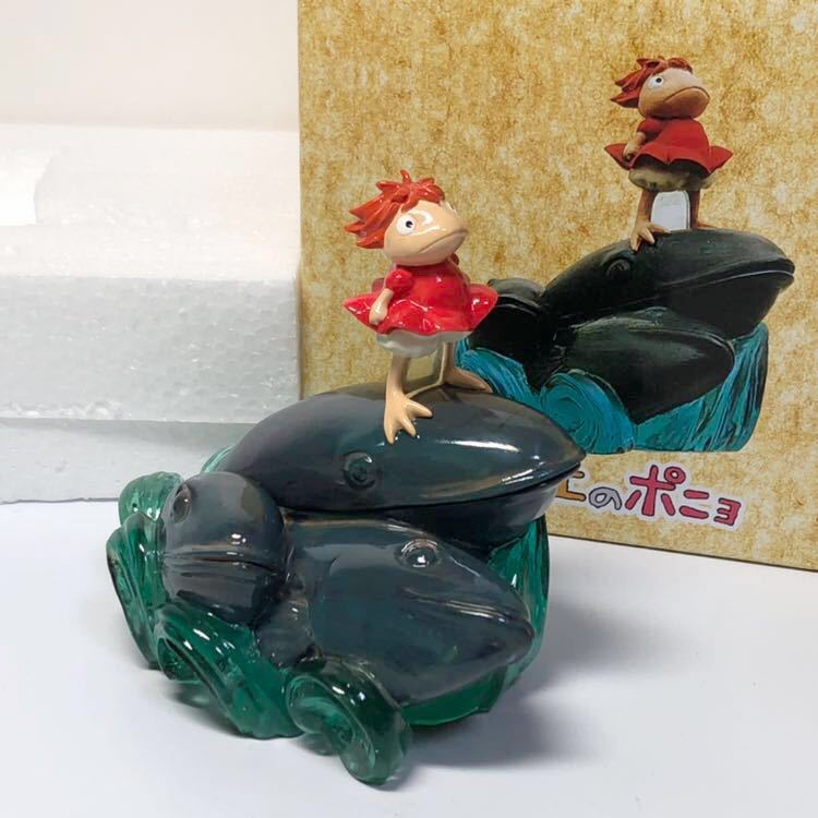 崖の上のポニョ オルゴール フィギュア ジオラマ ジブリ