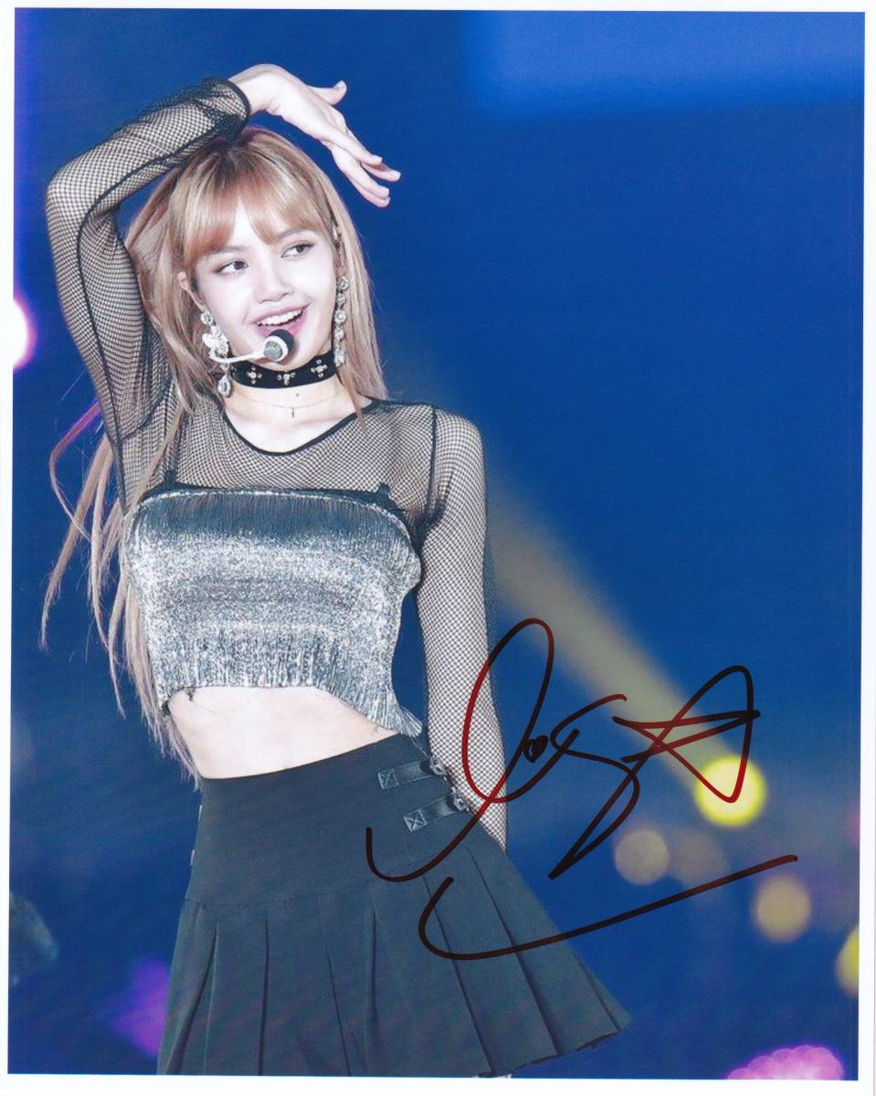 BLACKPINK ジス 直筆サイン THE SHOW ブラックピンク