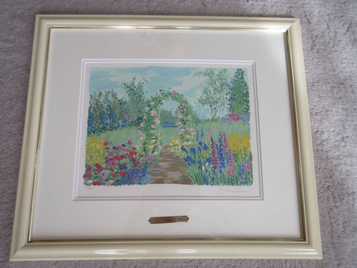 イーダ ヴァリッキオ 限定版画 額装 直筆サイン エディション イーダ