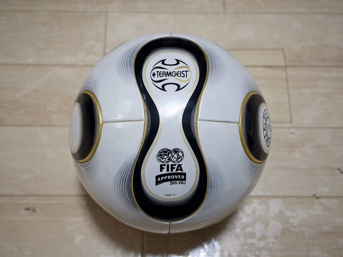 2006年FIFAドイツチームガイスト5号JFA検定球【Jリーグで使ったボール