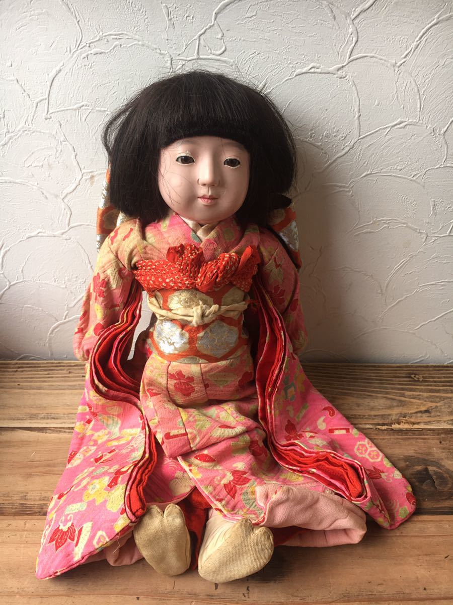 市松人形 光龍斎 日本人形 小さな光龍斎 市松人形 8号 32cm