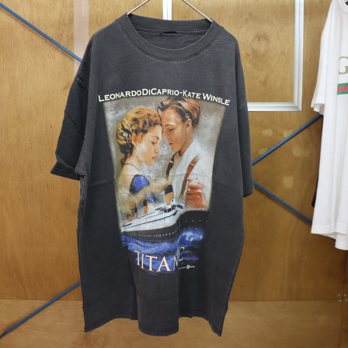 タイタニック 映画 Tシャツ ホワイト ヴィンテージT XL WHITE｜TITANIC