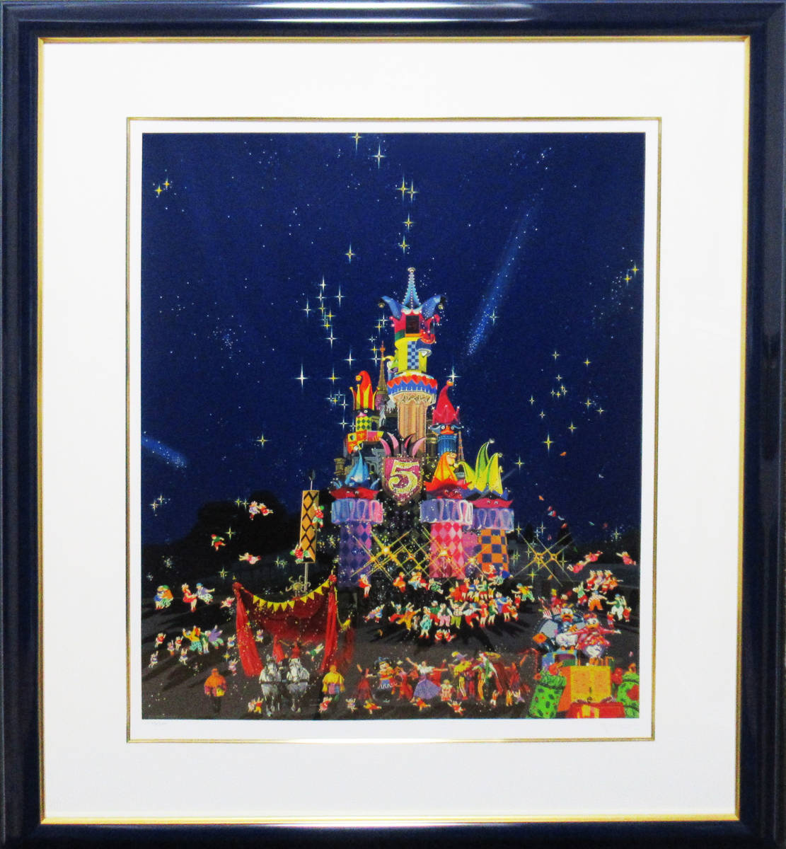 ヒロ ヤマガタ 『パリ祭』ポスター 大人気 ヒロ・ヤマガタ「パリ祭