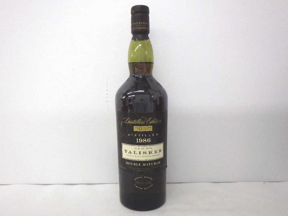 タリスカーTALISKER1986 ダブルマチュアード 1000ml 45.8