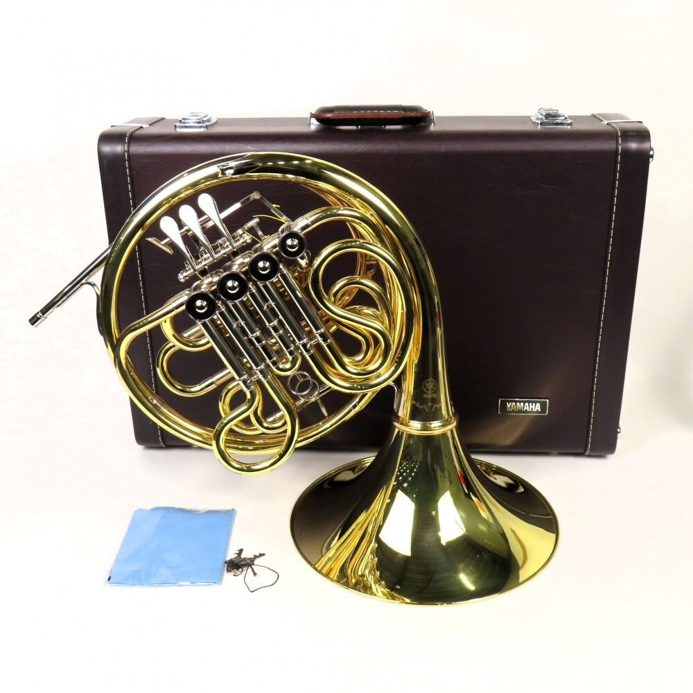 ジャンク☆YAMAHA アルトホルン YAH-202 マウスピース ケース付き