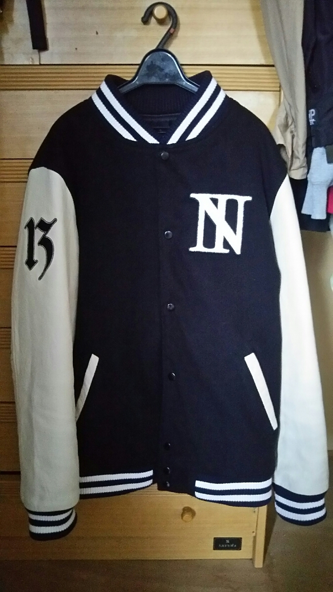 thebonez スタジャン The BONEZ TEAM STADIUM JACKET 】 Majestic社と