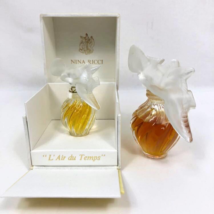 希少 NINA RICCI レールデュタン ラリックボトル ヴィンテージ 1羽鳩