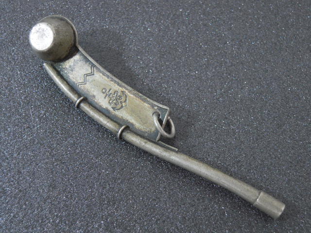 ⊞ドイツ軍＊海軍＊ボースンホイッスル/号笛（実物） ⊞ドイツ軍＊海軍