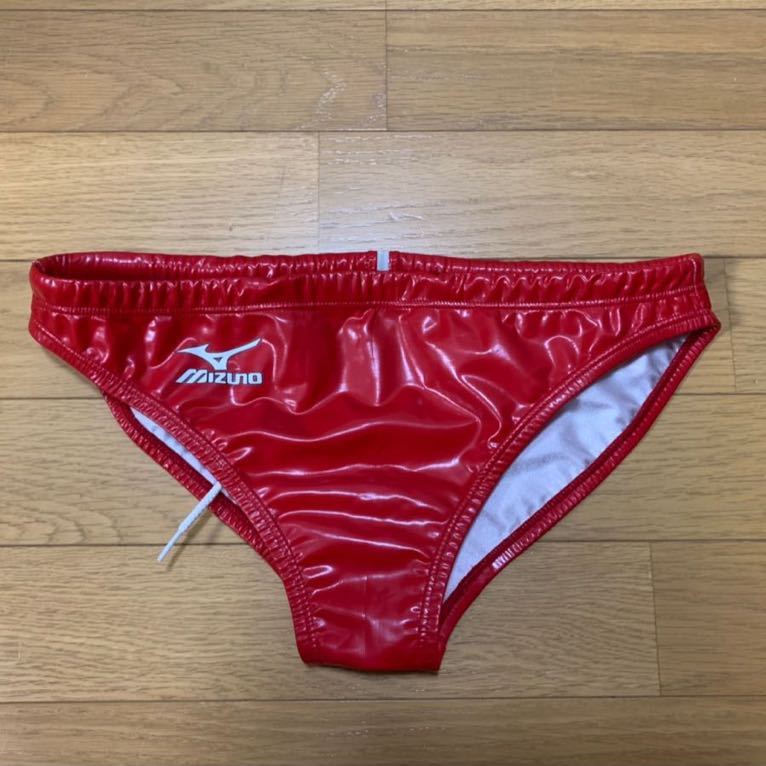 mizuno】ミズノ ウォーターポロ/ポロパン 赤/サイズL 水球水着 競パン