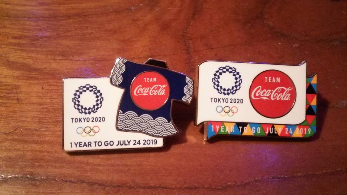 非売品】額装 ピンバッジ コレクション コカコーラ 2020 東京
