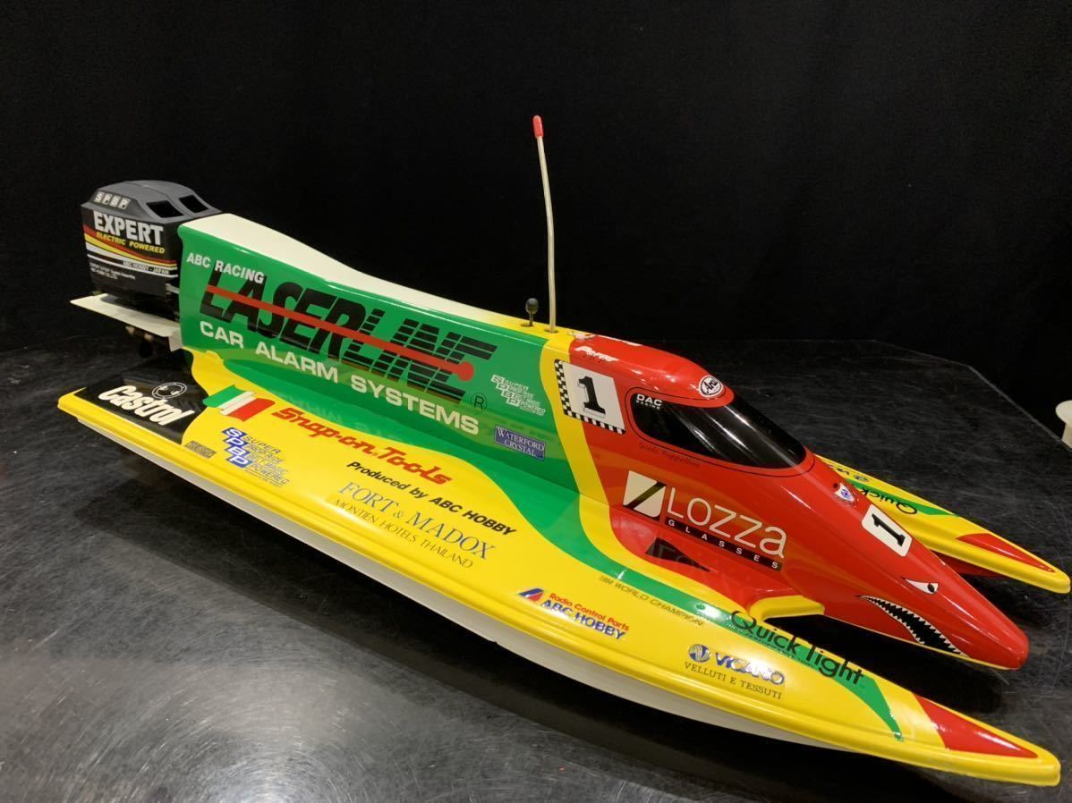 ABCHOBBY CRACKERBOX 1/10 R/C EP RCボート ABCHOBBY CRACKERBOX 1/10