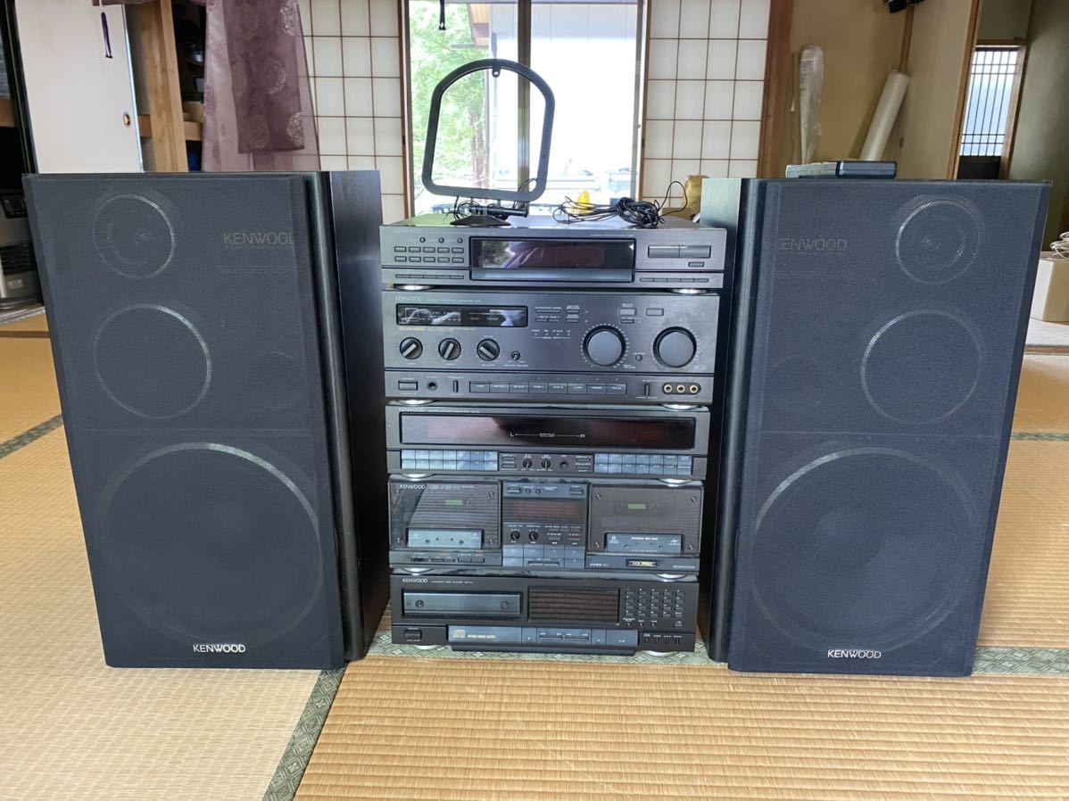 90年代の貴重なケンウッドコンポ