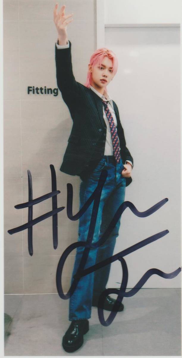 TXT LINE MUSIC 限定 直筆サイン ヨンジュン ヒュニンカイ TXT LINE