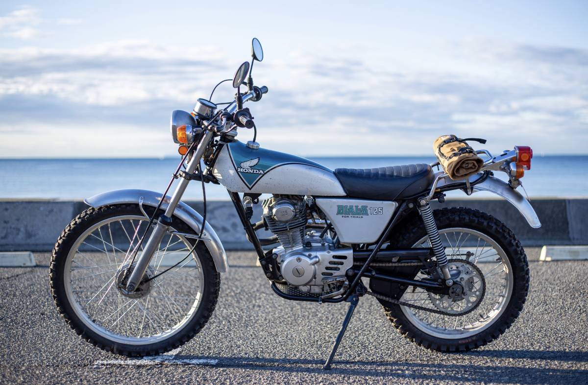 TL125 イーハトーブ 新品アルミタンク バイアルス仕様 125cc 実働 整備済み