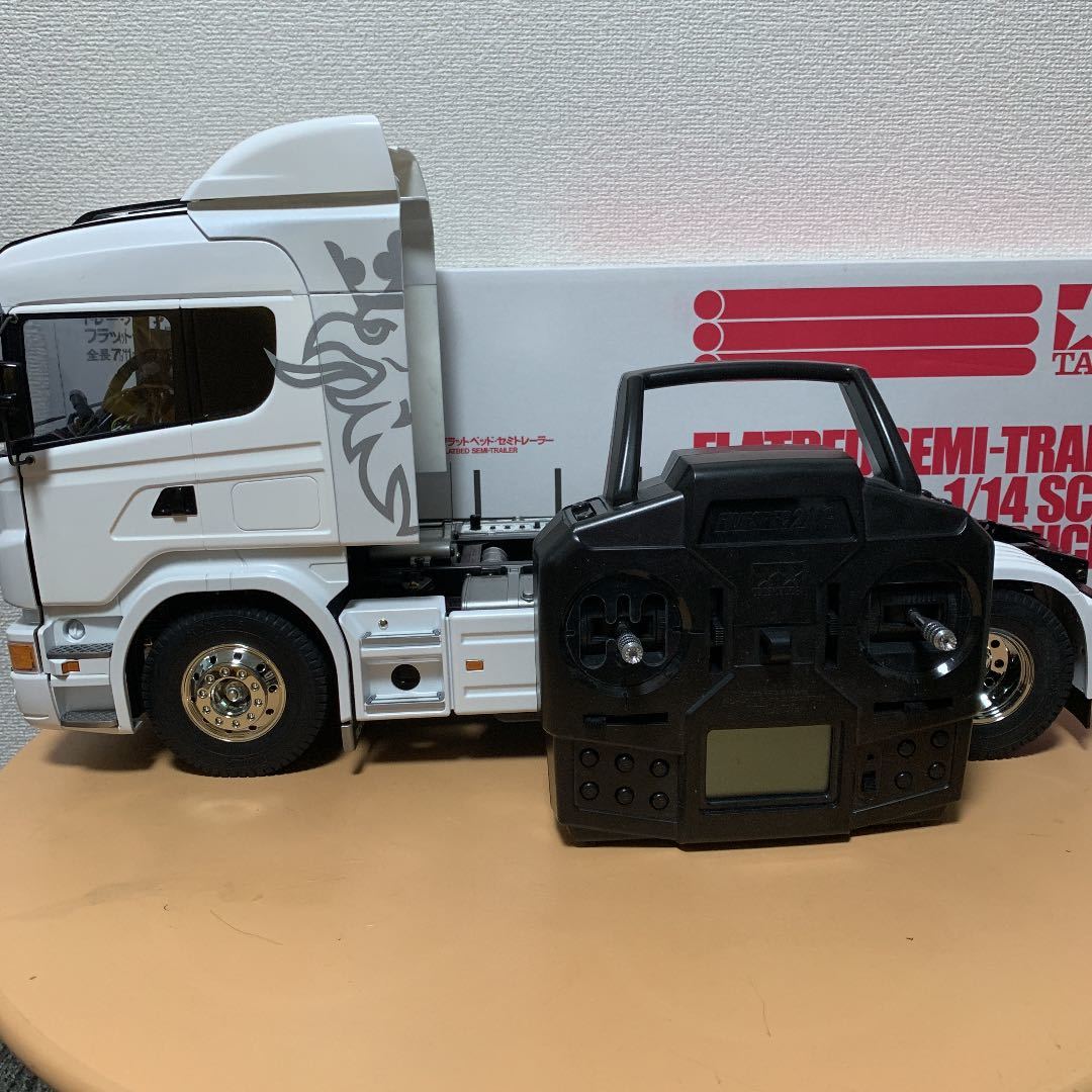 タミヤ1/14 スカニアR620 3軸セミトレーラー セット タミヤ1/14