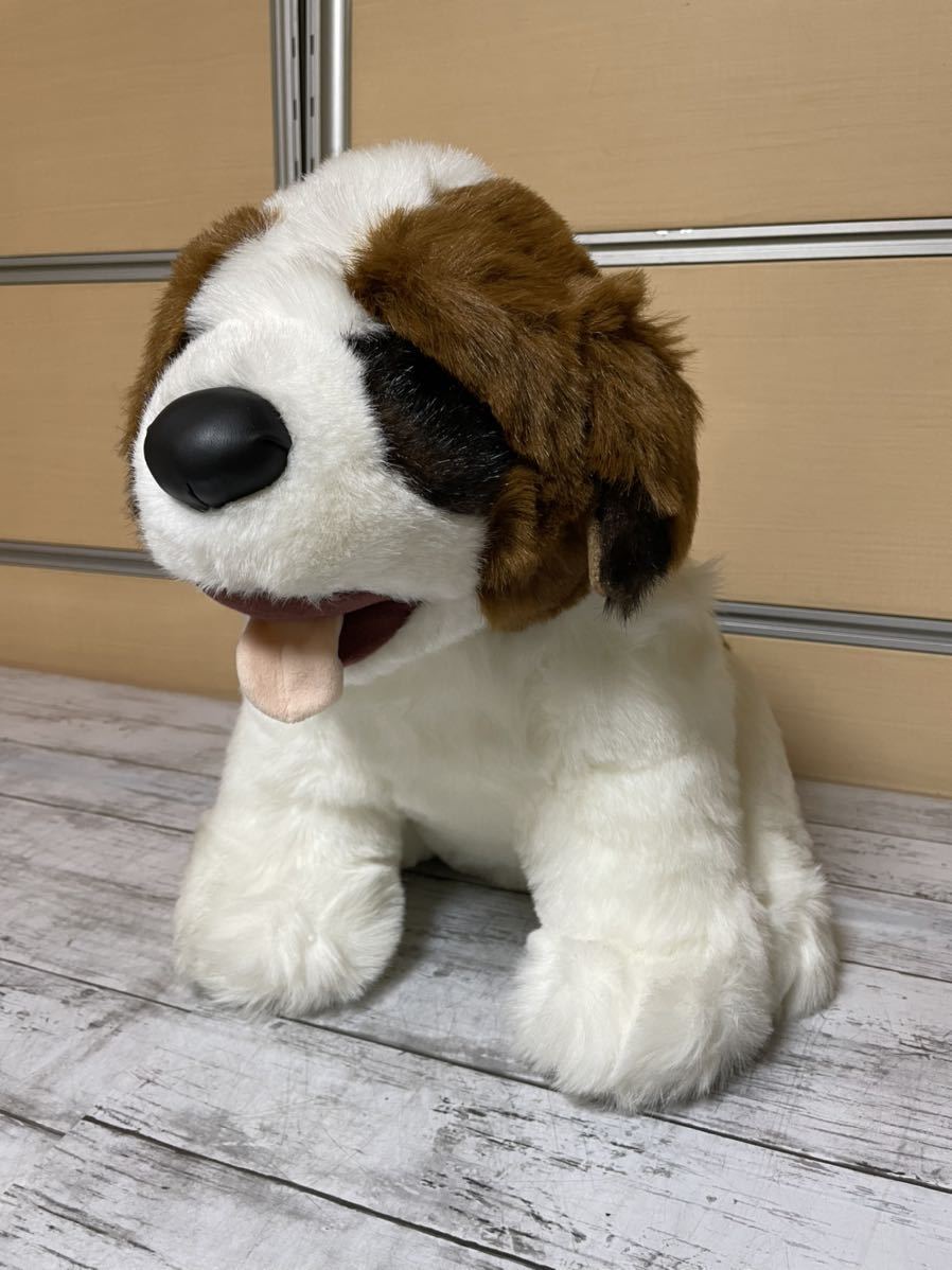 130cm 特大 犬 セントバーナード ぬいぐるみ 昭和 レトロ ファンシー