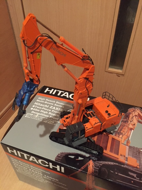 HITACHI ZAXIS 1000K 高リーチ解体機 マルチブーム解体仕様機ZX1100K-7