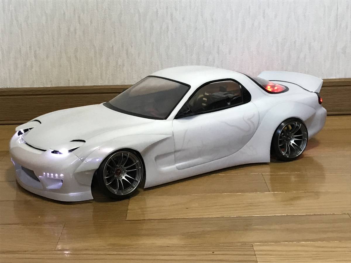 abcホビー マツダ rx-7 FD 1/10 ラジコンボディロケットバニー