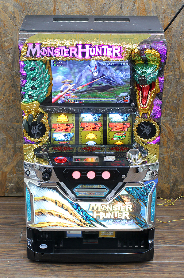パチスロ実機モンスターハンター月下雷鳴